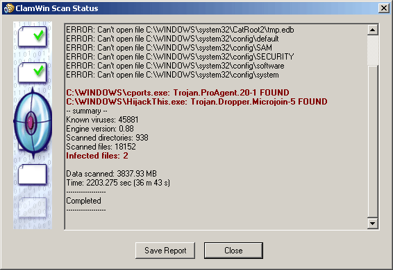 Suppression de virus